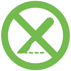 No Incisions icon